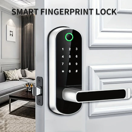 NNEOBA Smart WiFi Fingerprint Door Lock with App & NFC Access