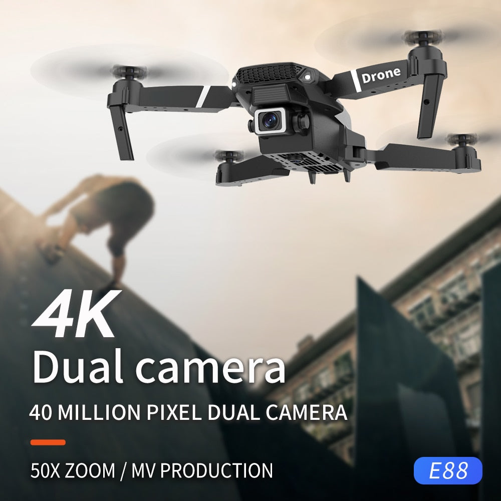 NNEOBA 2021 NEW Drone 4k profession HD Wide Angle Camera 1080P WiFi fpv Drone Dual Camera Height Keep Drones Camera Helicopter Toys-4