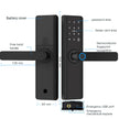 NNEOBA Smart Fingerprint Door Lock with Bluetooth App Control