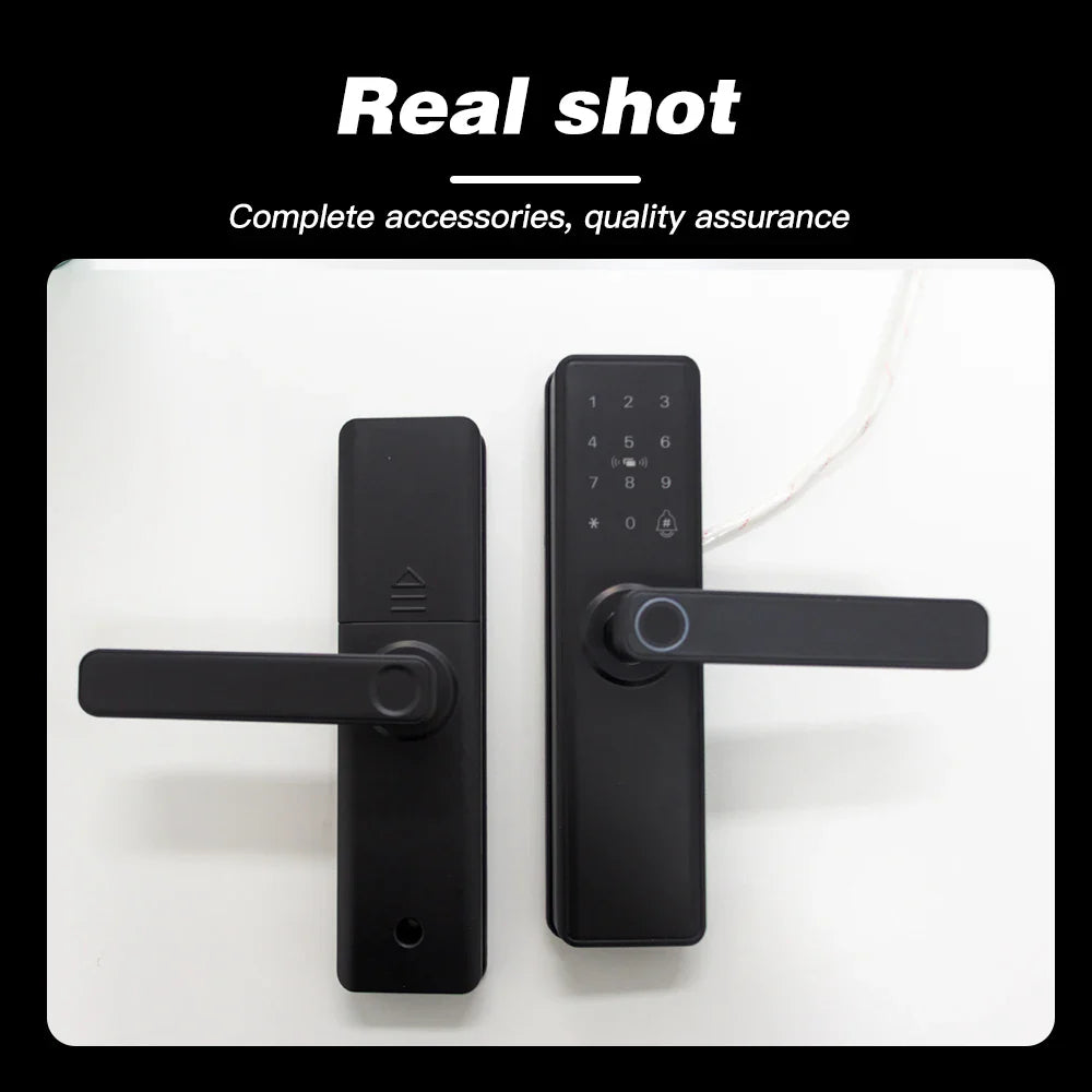 NNEOBA Smart Fingerprint Door Lock with Bluetooth App Control