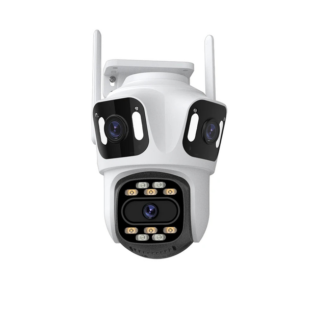 Three Lens 6K HD Outdoor WiFi Security Camera-0